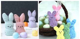 Easter Bunny Peeps Free Crochet Patterns