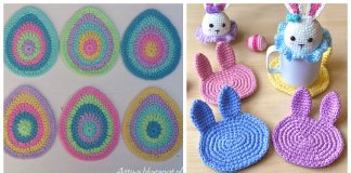 Easter Coaster Crochet Patterns