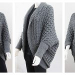 Easy Blanket Cardigan Free Crochet Pattern