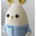 Eggster Bunny Amigurumi Free Crochet Pattern