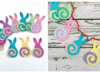 Swirly Easter Bunny Free Crochet Pattern