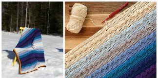 The Pure Shores Blanket Free Crochet Pattern and Video Tutorial