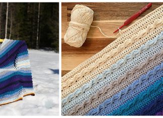 The Pure Shores Blanket Free Crochet Pattern and Video Tutorial