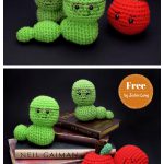 Bookworm Amigurumi Free Crochet Pattern