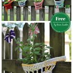 Hanging Pot Holder Free Crochet Pattern