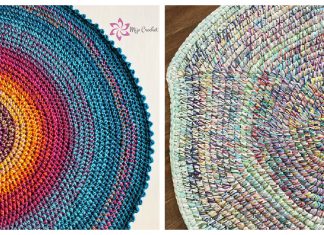 Scrap Rug Free Crochet Pattern