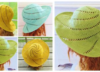 Sunsational Sun Hat Free Crochet Pattern