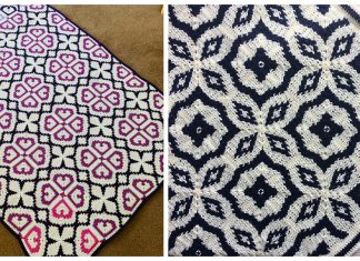 Tapestry Square Blanket Crochet Patterns
