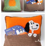 The Great Pumpkin Pocket Pillow Free Crochet Pattern