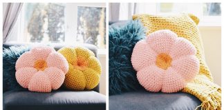 The Retro Throw Pillow Crochet Pattern