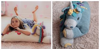 Unicorn Pillow Crochet Patterns