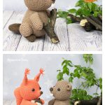 Amigurumi Beaver Free Crochet Pattern