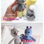 Amigurumi Rhino Free Crochet Pattern