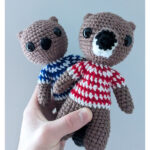 Baby Boris the Beaver Free Crochet Pattern