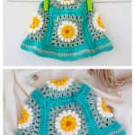 Daisy Flower Bucket Hat Free Crochet Pattern