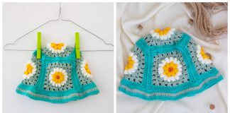 Daisy Flower Bucket Hat Free Crochet Pattern