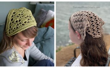 Kerchief Free Crochet Patterns