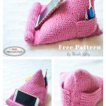 Phone Tablet Book Stand Free Crochet Pattern