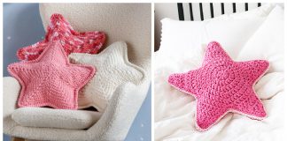 Star Pillow Free Crochet Pattern
