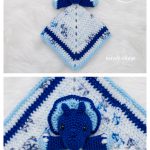 Hug Me Triceratops Lovey Free Crochet Pattern
