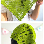 Love Hearts Bandana Free Crochet Pattern