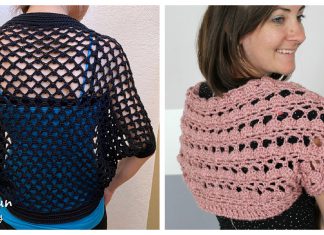 Open Lace Shrug Crochet Patterns