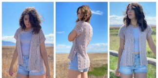 The Windfall Cardigan Free Crochet Pattern and Video Tutorial