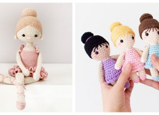Amigurumi Ballerina Doll Crochet Patterns