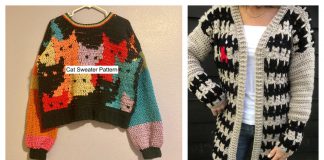 Cat Sweater Crochet Patterns