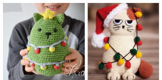 Christmas Cat Crochet Patterns