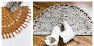 Half Circle Rug Crochet Patterns