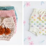 High Waisted Baby Bloomers Free Crochet Pattern