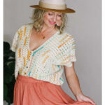 Tidepool Rectangle Tee Free Crochet Pattern and Video Tutorial