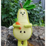 Amigurumi Pear Bunny Crochet Pattern