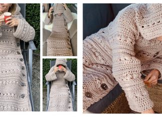 Cozy Couch Cardigan Crochet Pattern