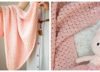 Dainty Shells Baby Blanket Free Crochet Pattern