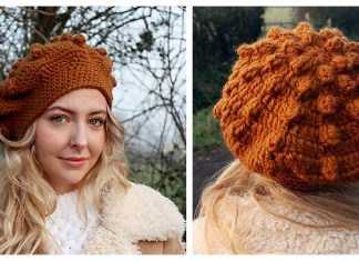 Evie Beret Free Crochet Pattern