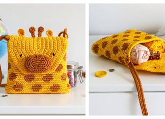 Giraffe Bag Free Crochet Pattern