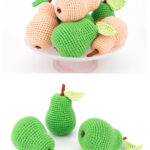 Kitchen Decoration Pear Crochet Pattern