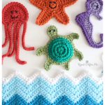 Ocean Friends Blanket Free Crochet Pattern