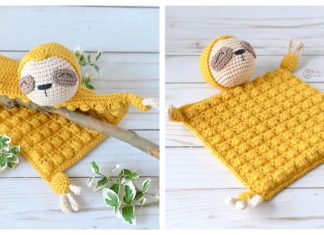 Sloth Lovey Free Crochet Pattern
