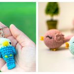 Bird Keychain Free Crochet Pattern