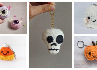 Halloween Keychain Crochet Patterns