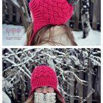 Sun Valley Celtic Weave Hat Free Crochet Pattern