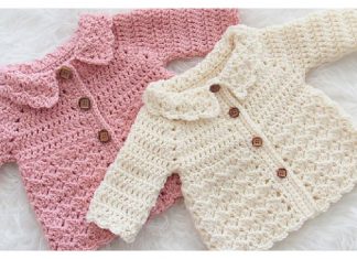 Chloe Baby Cardigan Free Crochet Pattern