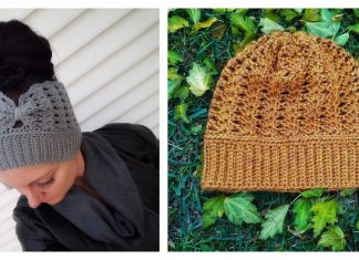 Ear Warmer or Beanie Free Crochet Pattern