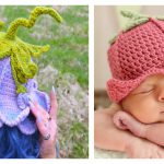 Fairy Flower Hat Crochet Patterns