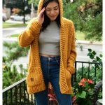 Lorelei Hooded Cardigan Crochet Pattern
