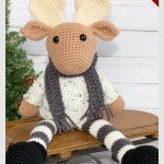 Amigurumi Christmas Friend Moose Free Crochet Pattern
