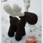 Amigurumi Moose Free Crochet Pattern